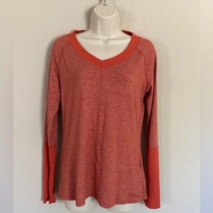 Marmot Long Sleeve Shirt Heathered Orange SzM